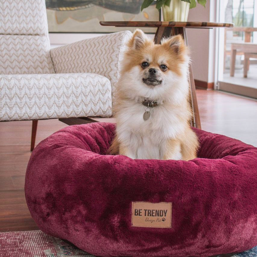 CAMA ANTIESTRES PARA PERRO CIAMBELLA CHERRY