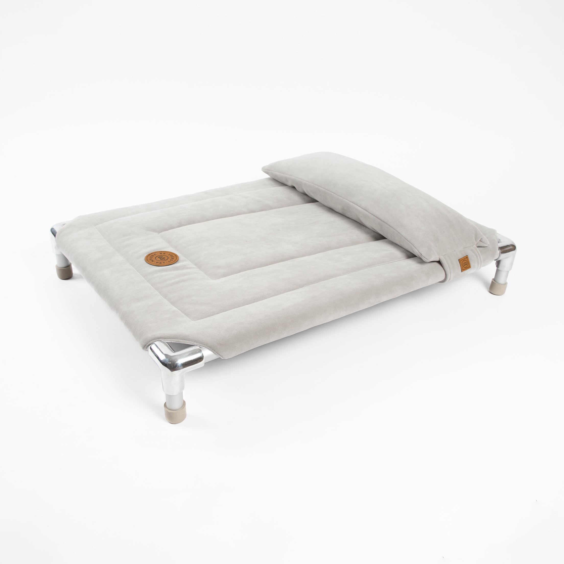 Cama para perro resistente hamaca elevada grigio be trendy