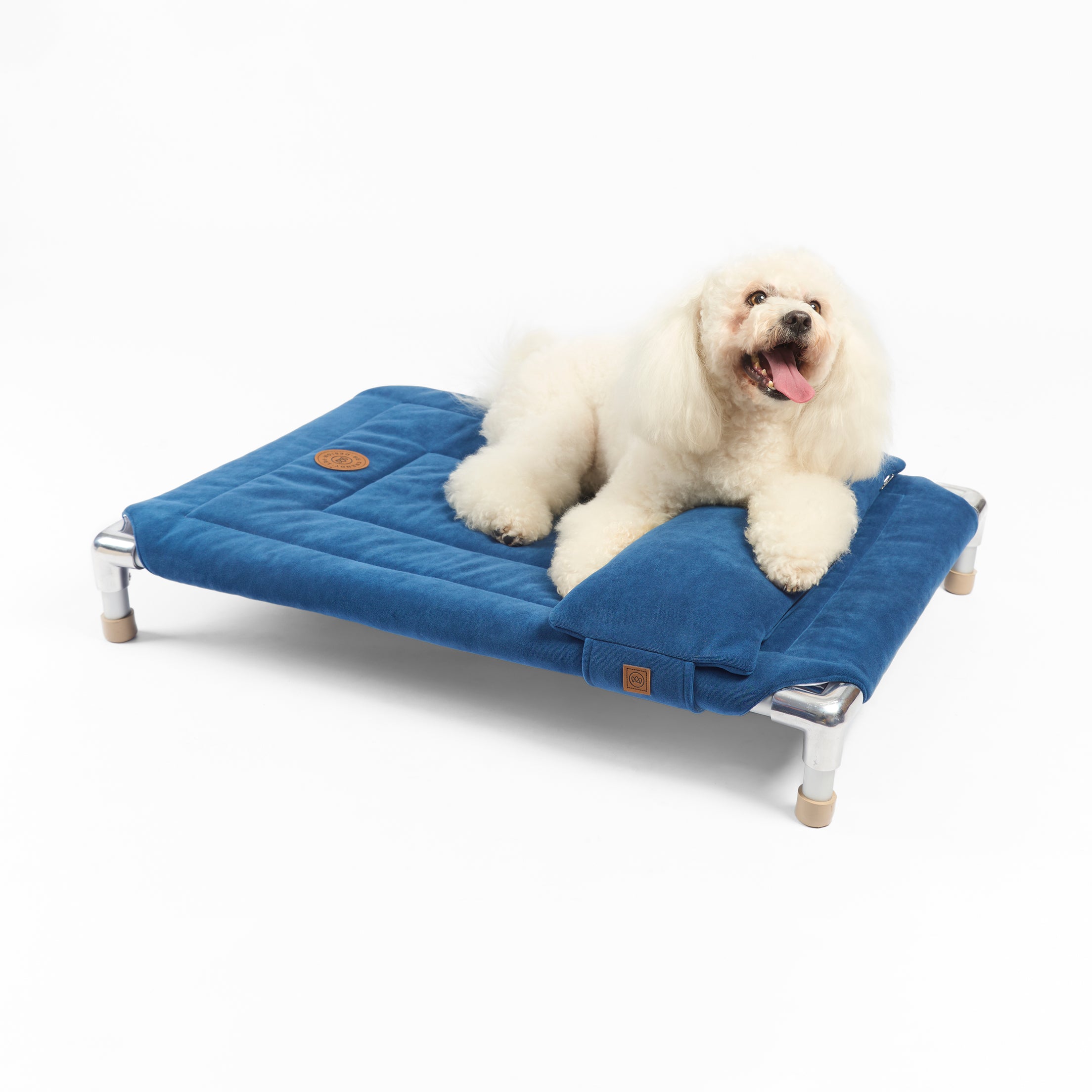 Cama para perro resistente hamaca elevada navy be trendy