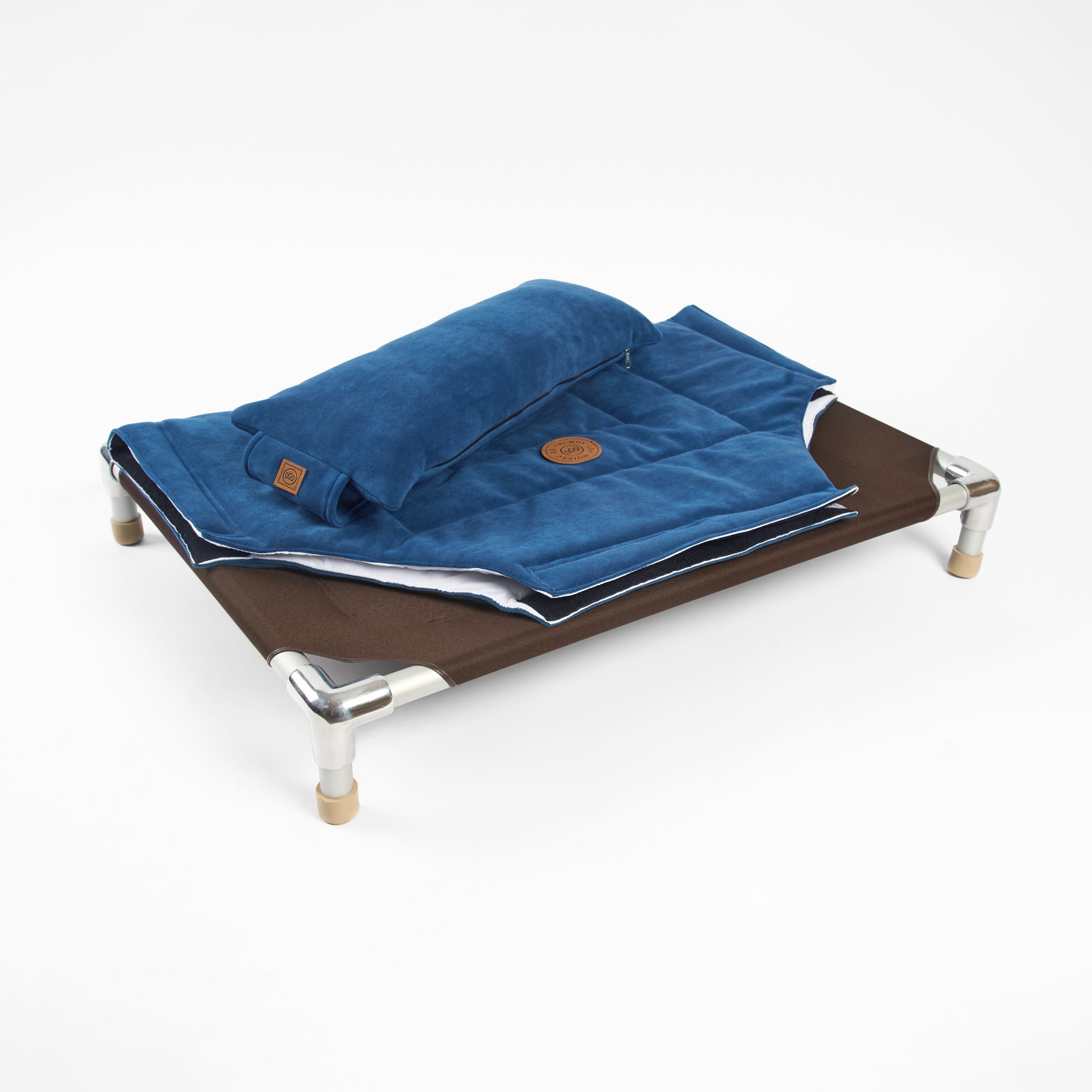 Cama para perro resistente hamaca elevada navy be trendy