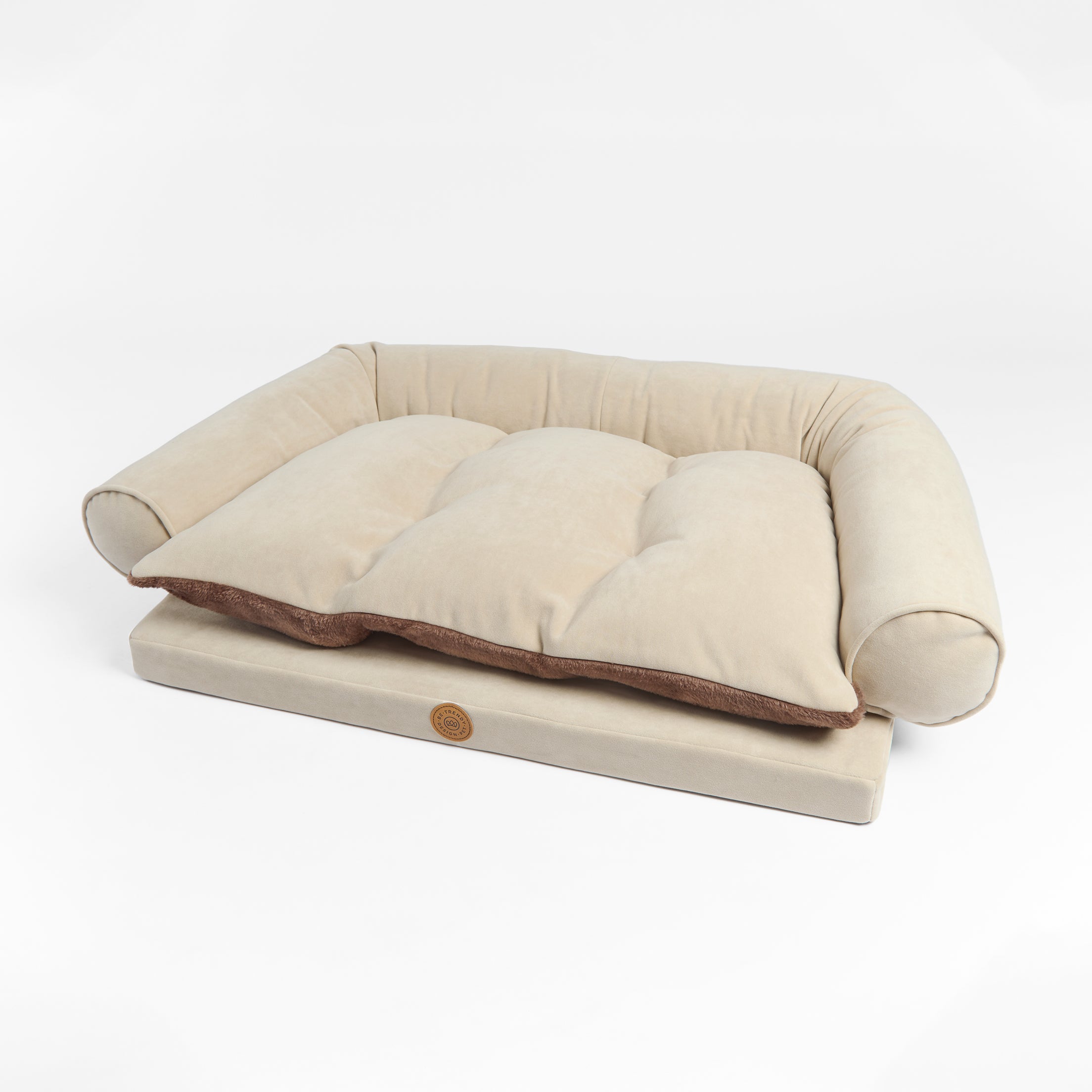 Cama para perros grandes y medianos benefit be trendy