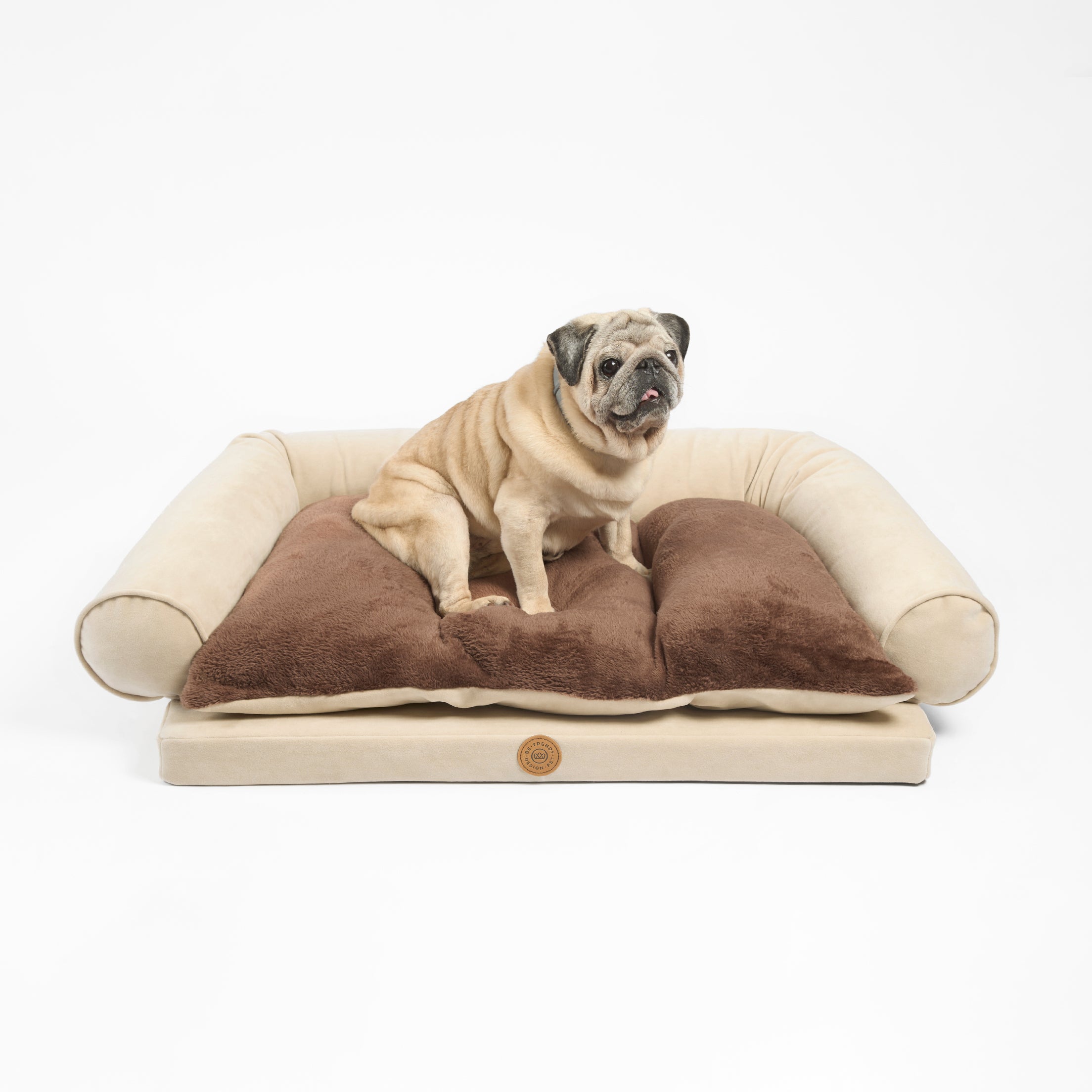 Cama para perros grandes y medianos benefit be trendy