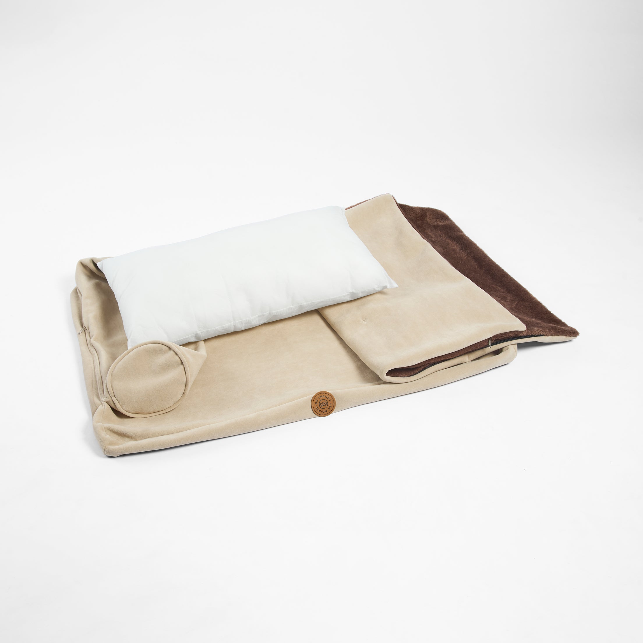 Cama para perros grandes y medianos benefit be trendy