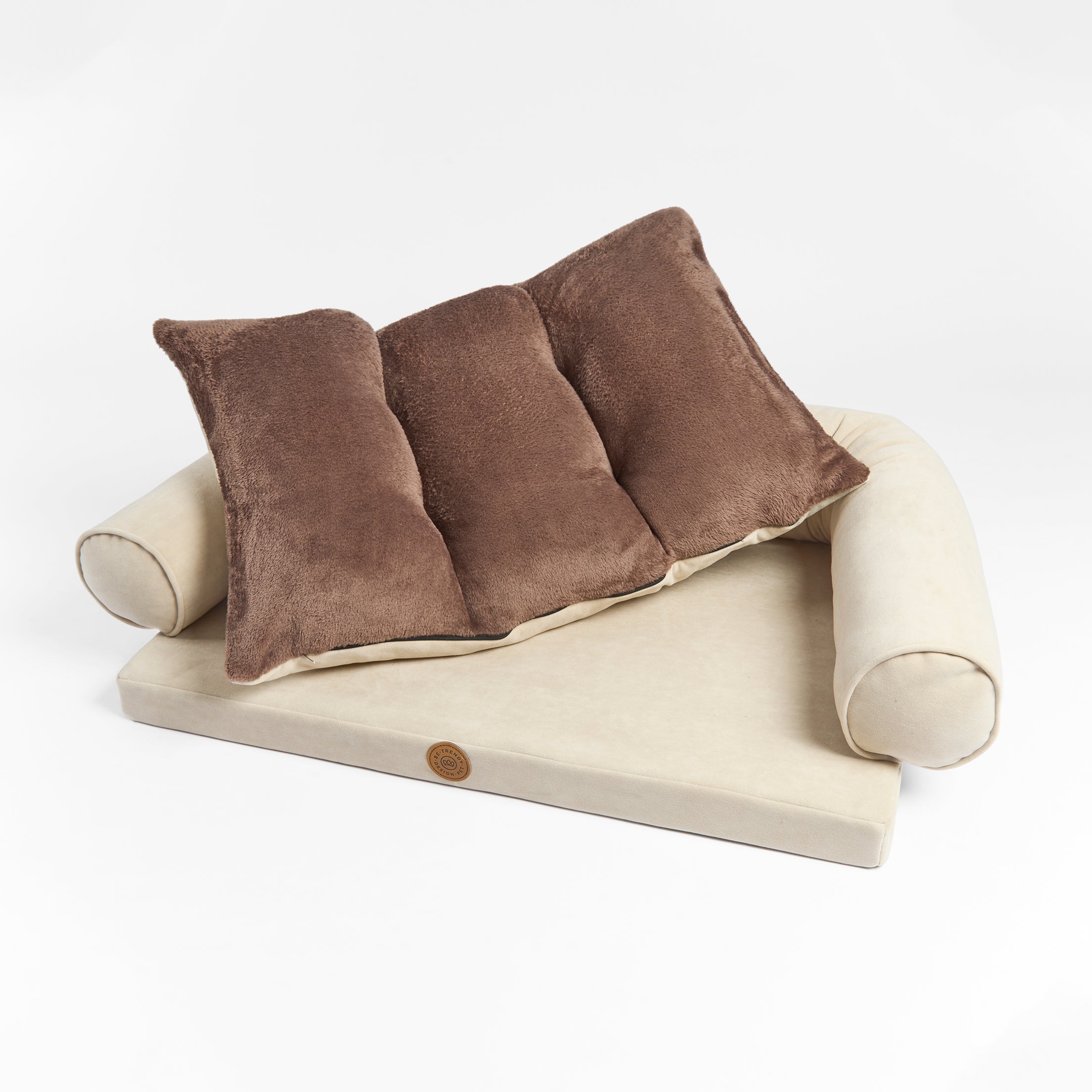 Cama para perros grandes y medianos benefit be trendy