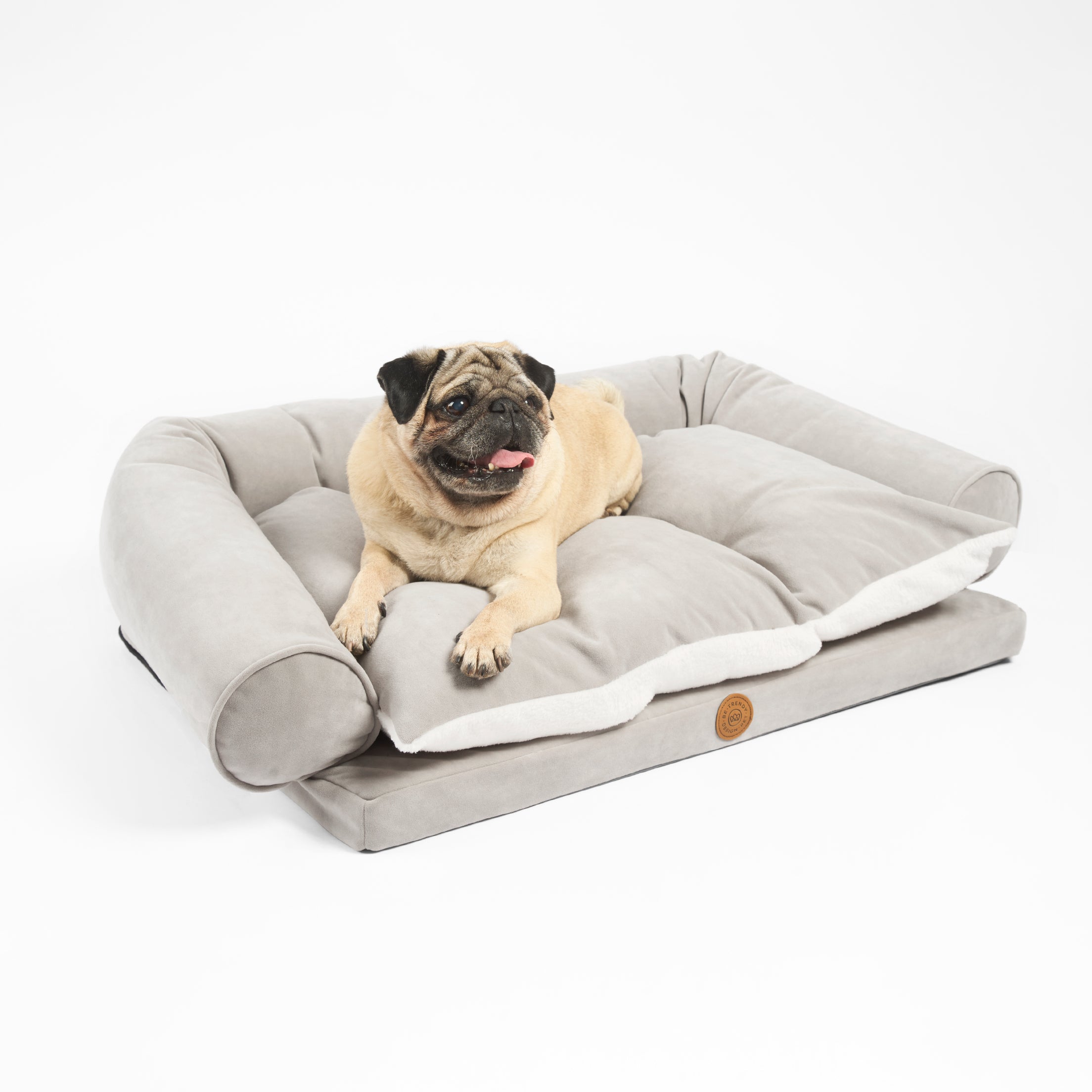 Cama para perros grandes y medianos benefit be trendy