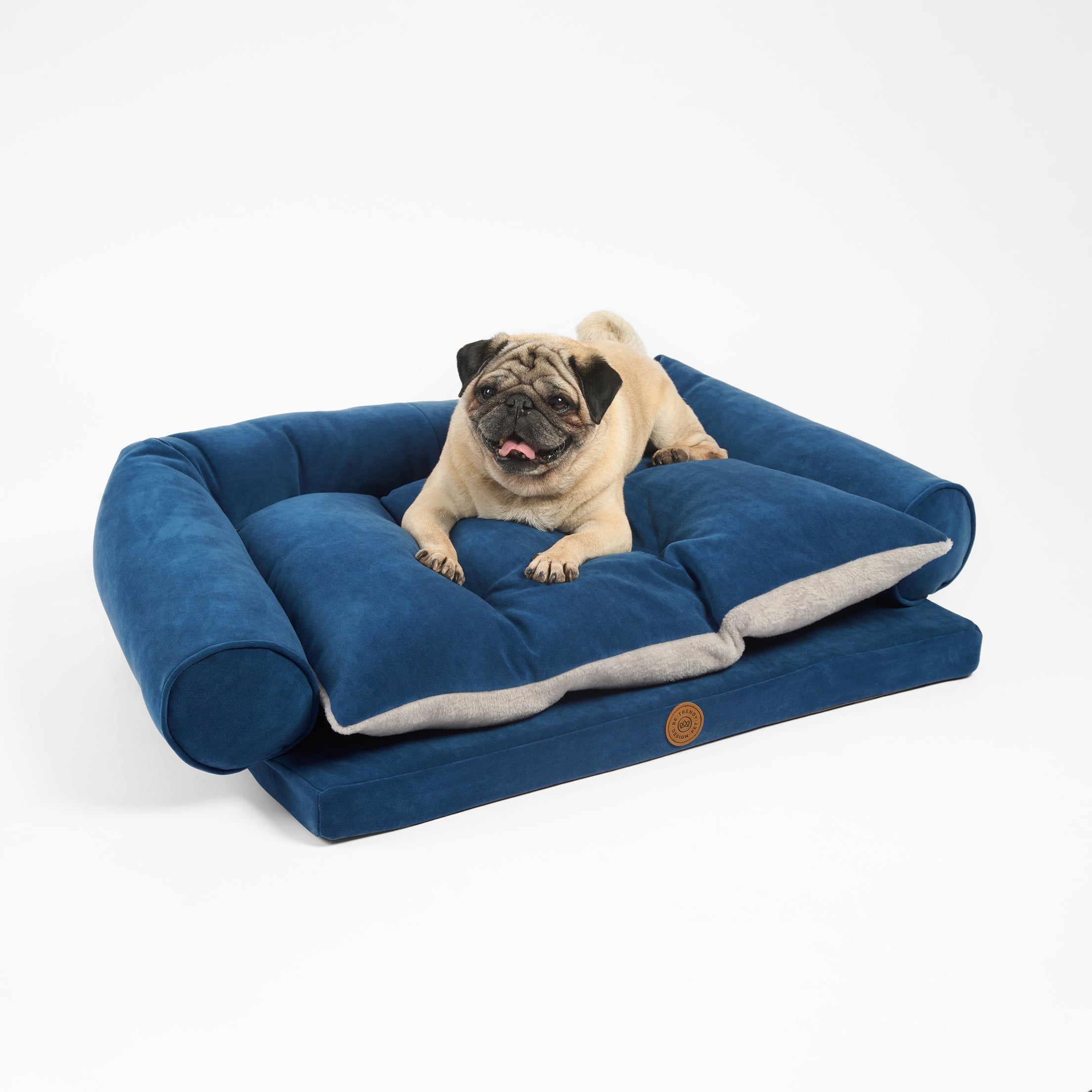 Cama para perros grandes y medianos benefit be trendy