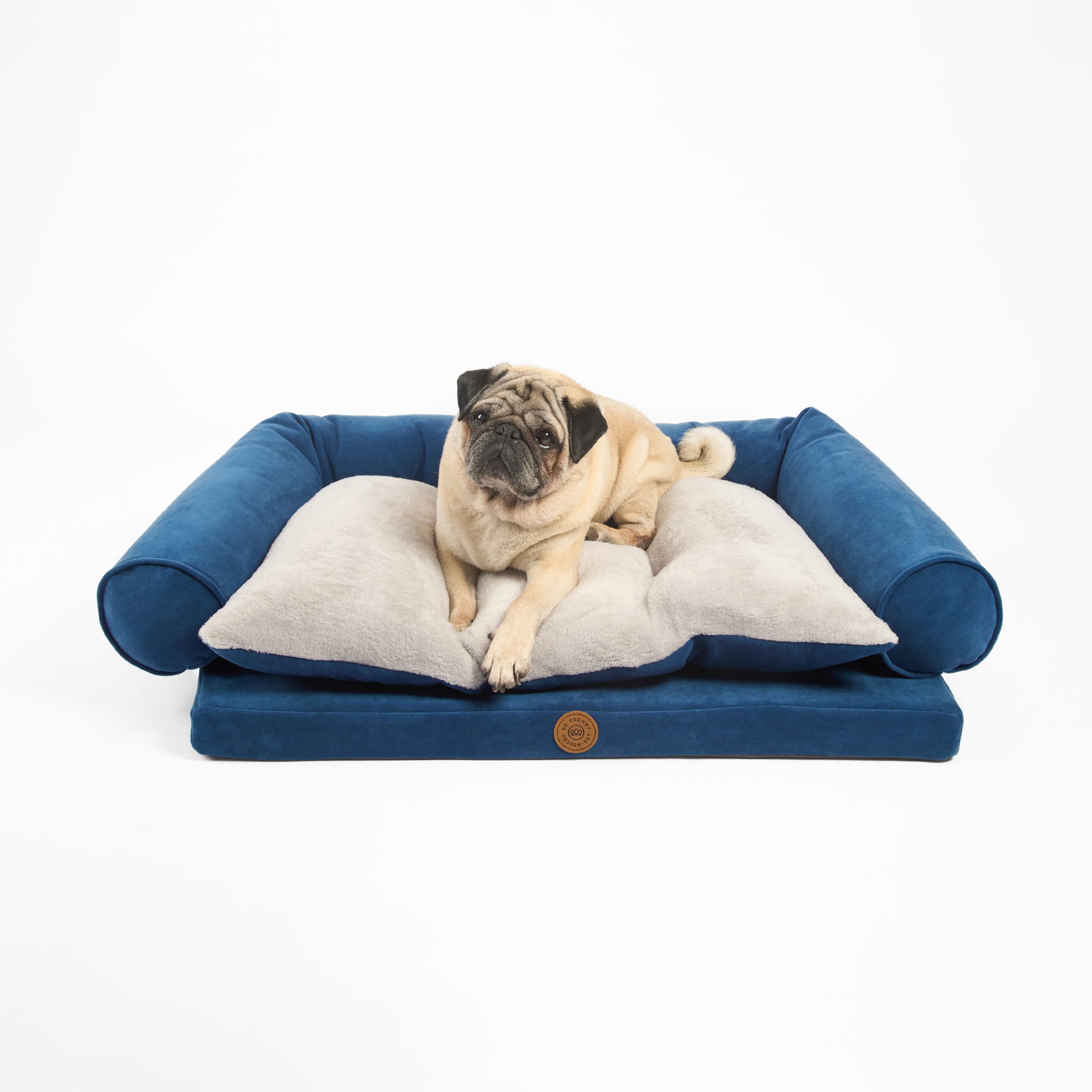 Cama para perros grandes y medianos benefit be trendy