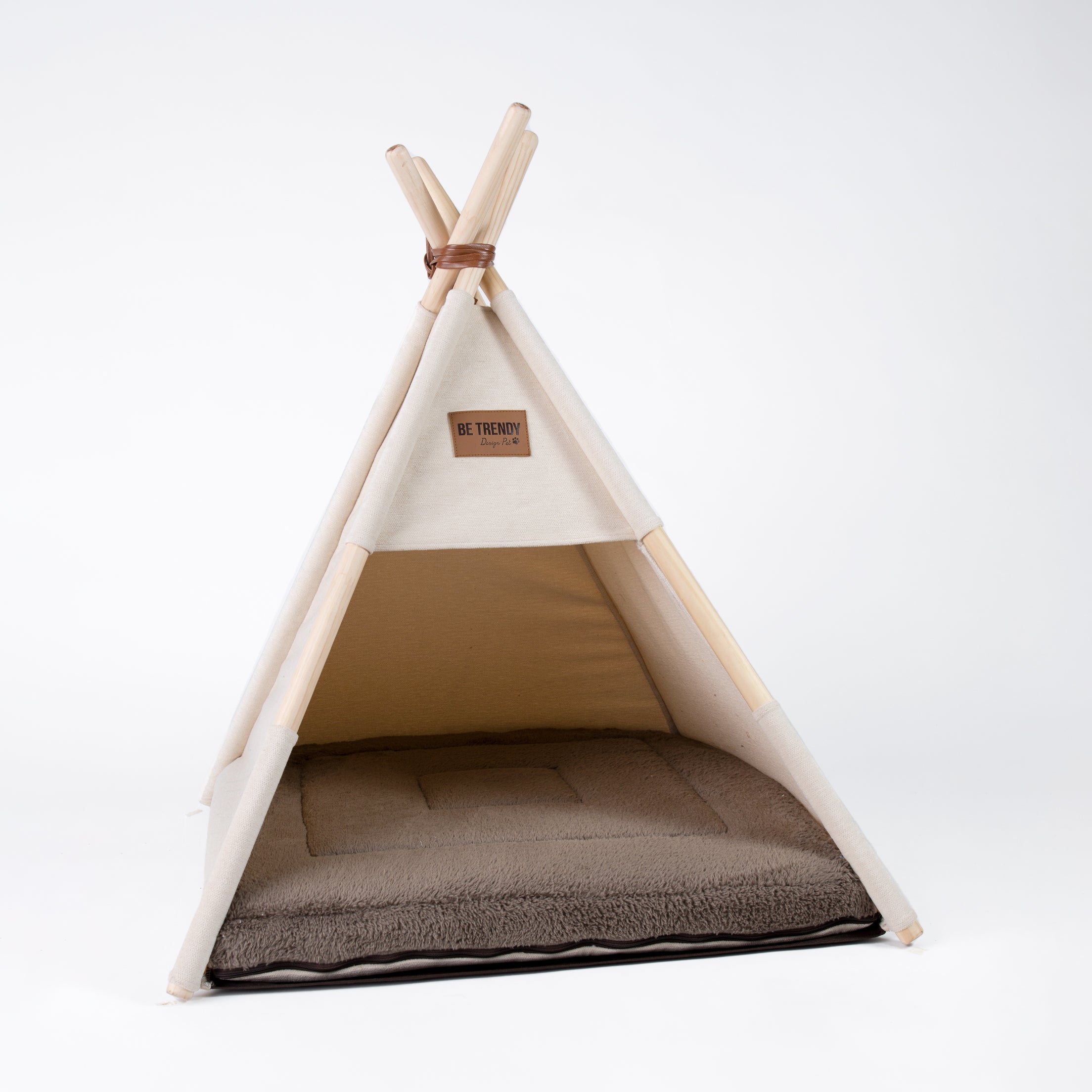 Casa para perros cama tipi teepee caramelle be trendy
