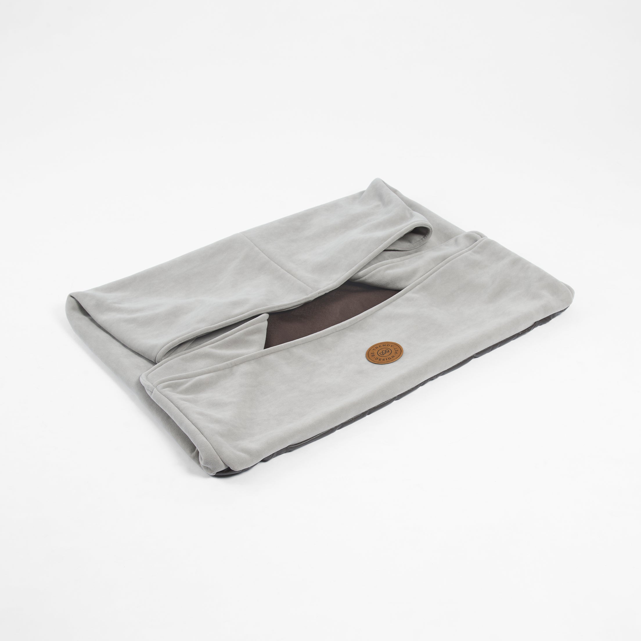 Cama de perro lavable y repuestos divano grigio be trendy