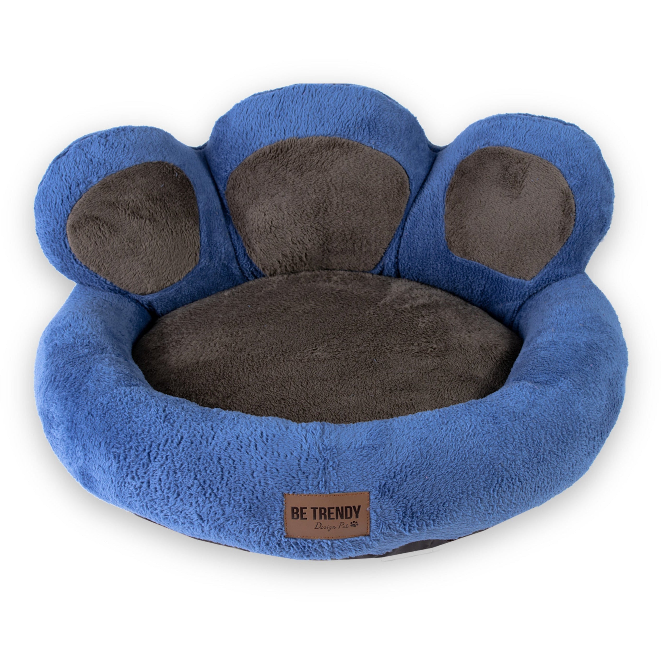 CAMA PARA PERRO HUELLA COBALTO