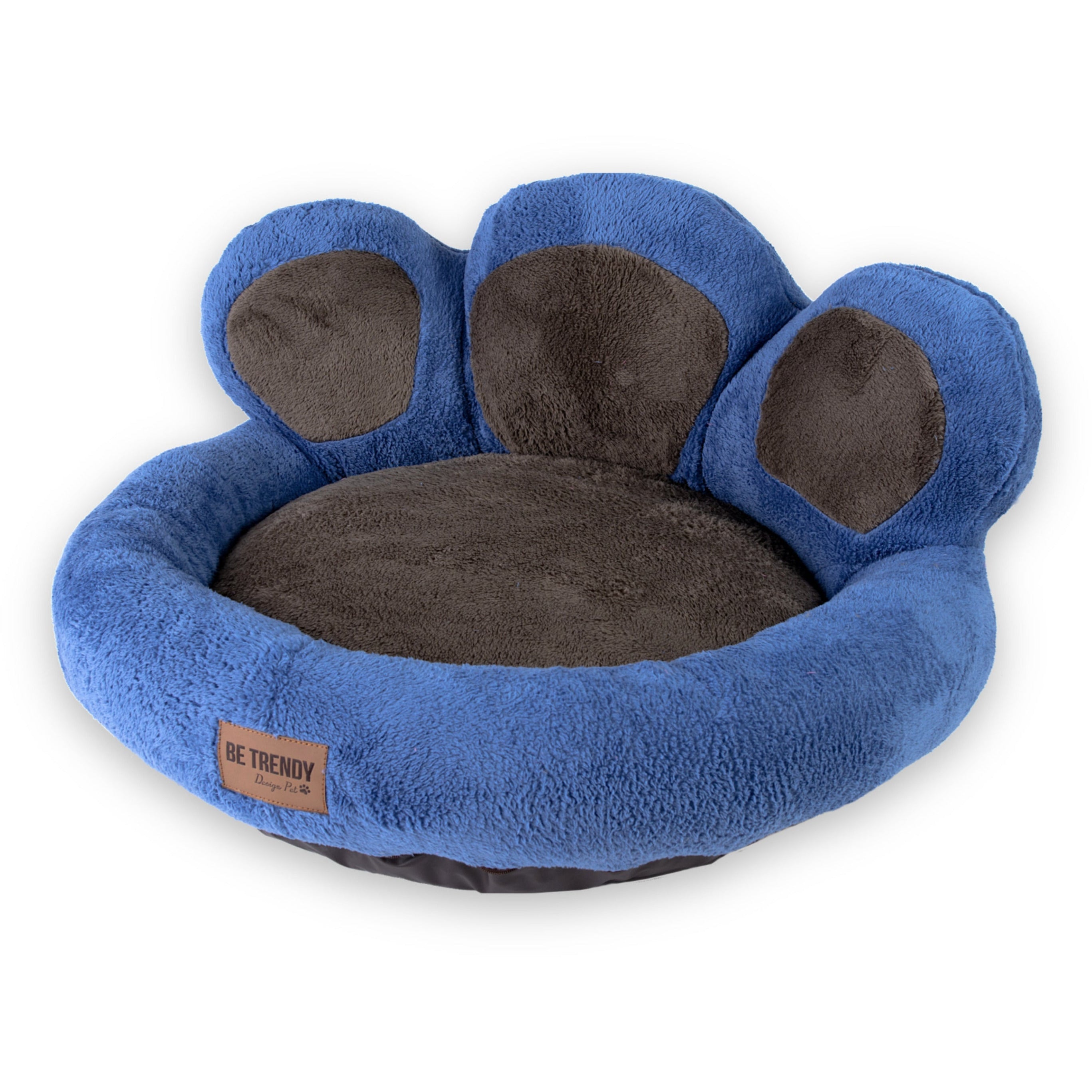 CAMA PARA PERRO HUELLA COBALTO